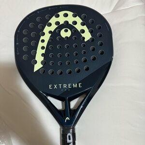 Head Extreme Pro Padel Racket - teal & neon Green Accent